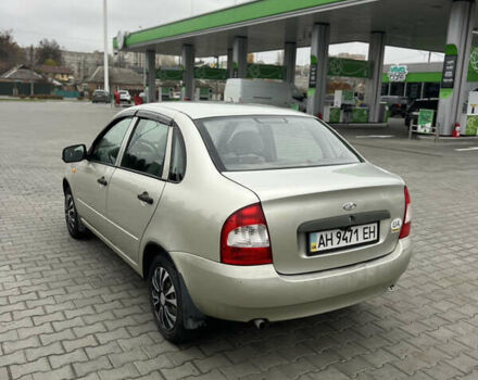 Бежевый ВАЗ Калина, объемом двигателя 1.4 л и пробегом 81 тыс. км за 2150 $, фото 6 на Automoto.ua