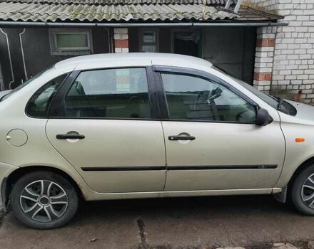 Бежевый ВАЗ Калина, объемом двигателя 1.6 л и пробегом 160 тыс. км за 1850 $, фото 6 на Automoto.ua