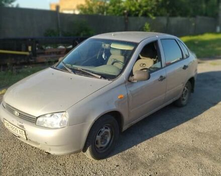 Бежевый ВАЗ Калина, объемом двигателя 1.6 л и пробегом 537 тыс. км за 800 $, фото 1 на Automoto.ua