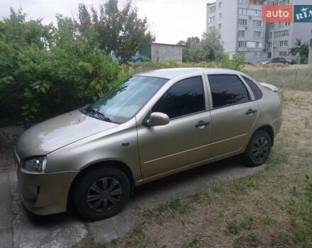 Бежевый ВАЗ Калина, объемом двигателя 1.6 л и пробегом 220 тыс. км за 1800 $, фото 1 на Automoto.ua