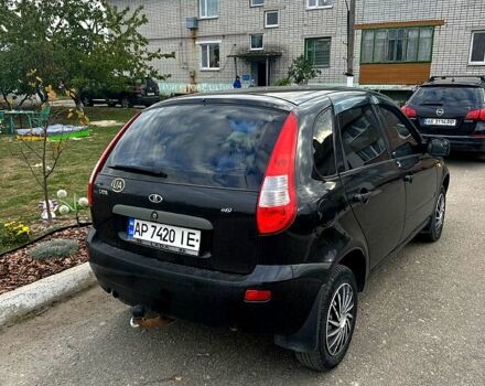 Черный ВАЗ Kalina, объемом двигателя 1.4 л и пробегом 134 тыс. км за 2200 $, фото 4 на Automoto.ua