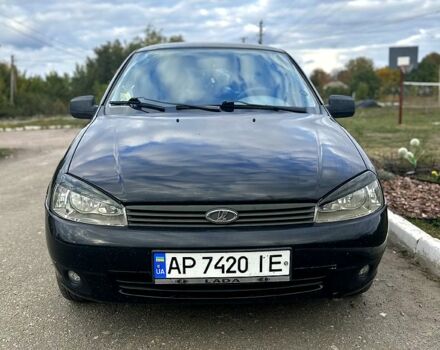 Черный ВАЗ Kalina, объемом двигателя 1.4 л и пробегом 134 тыс. км за 2200 $, фото 1 на Automoto.ua