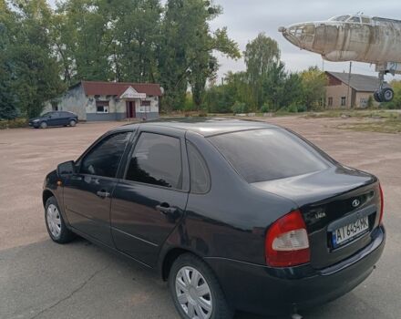 Черный ВАЗ Калина, объемом двигателя 1.4 л и пробегом 185 тыс. км за 1850 $, фото 3 на Automoto.ua
