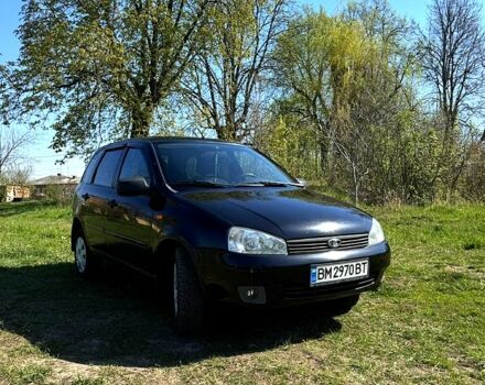 Черный ВАЗ Kalina, объемом двигателя 16 л и пробегом 140 тыс. км за 3000 $, фото 3 на Automoto.ua