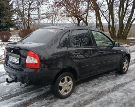 Черный ВАЗ Калина, объемом двигателя 2 л и пробегом 100 тыс. км за 1500 $, фото 1 на Automoto.ua