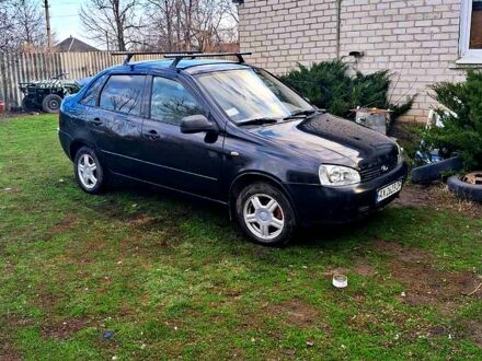 Чорний ВАЗ Kalina, об'ємом двигуна 1.4 л та пробігом 0 тис. км за 1600 $, фото 1 на Automoto.ua