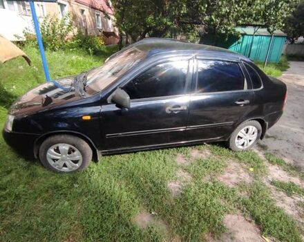 Чорний ВАЗ Калина, об'ємом двигуна 1.39 л та пробігом 97 тис. км за 2800 $, фото 1 на Automoto.ua