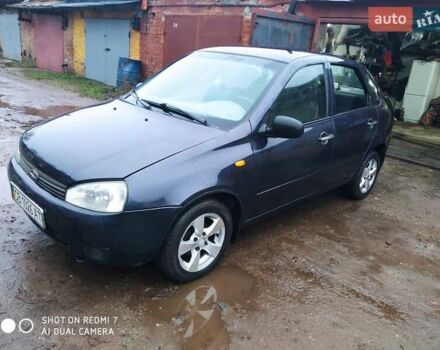 Фіолетовий ВАЗ Калина, об'ємом двигуна 1.6 л та пробігом 169 тис. км за 1900 $, фото 3 на Automoto.ua