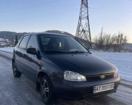 Фиолетовый ВАЗ Калина, объемом двигателя 1.6 л и пробегом 300 тыс. км за 1600 $, фото 1 на Automoto.ua