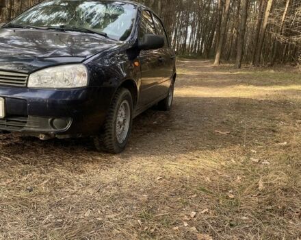 Фиолетовый ВАЗ Калина, объемом двигателя 1.6 л и пробегом 170 тыс. км за 1300 $, фото 4 на Automoto.ua