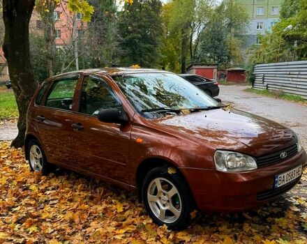 Коричневый ВАЗ Kalina, объемом двигателя 1.6 л и пробегом 157 тыс. км за 2100 $, фото 4 на Automoto.ua