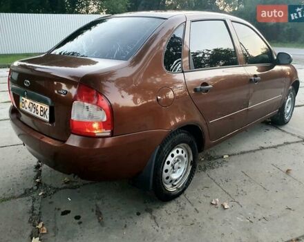 Коричневий ВАЗ Калина, об'ємом двигуна 1.39 л та пробігом 220 тис. км за 1500 $, фото 11 на Automoto.ua
