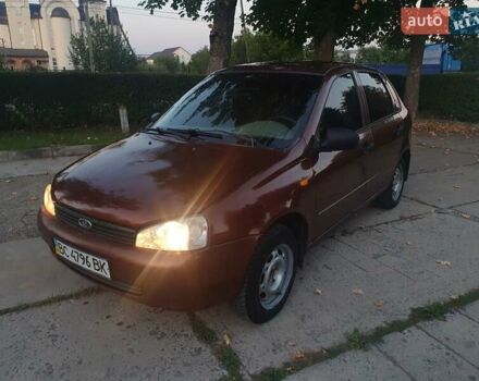 Коричневий ВАЗ Калина, об'ємом двигуна 1.39 л та пробігом 220 тис. км за 1500 $, фото 19 на Automoto.ua