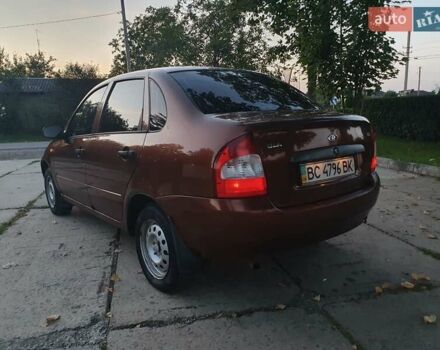 Коричневий ВАЗ Калина, об'ємом двигуна 1.39 л та пробігом 220 тис. км за 1500 $, фото 8 на Automoto.ua