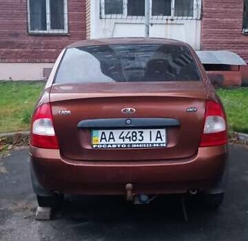 Коричневый ВАЗ Калина, объемом двигателя 1.39 л и пробегом 186 тыс. км за 850 $, фото 3 на Automoto.ua