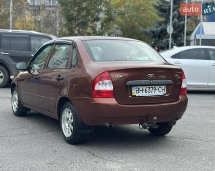 Коричневый ВАЗ Калина, объемом двигателя 1.4 л и пробегом 99 тыс. км за 2300 $, фото 11 на Automoto.ua