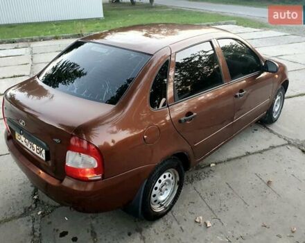 Коричневий ВАЗ Калина, об'ємом двигуна 1.39 л та пробігом 220 тис. км за 1500 $, фото 13 на Automoto.ua