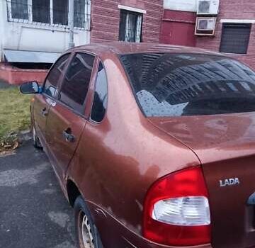 Коричневый ВАЗ Калина, объемом двигателя 1.39 л и пробегом 186 тыс. км за 850 $, фото 2 на Automoto.ua