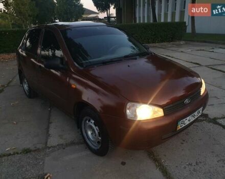 Коричневий ВАЗ Калина, об'ємом двигуна 1.39 л та пробігом 220 тис. км за 1500 $, фото 16 на Automoto.ua