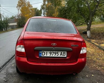 Красный ВАЗ Калина, объемом двигателя 1.6 л и пробегом 150 тыс. км за 2200 $, фото 1 на Automoto.ua