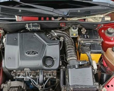 Красный ВАЗ Калина, объемом двигателя 1.6 л и пробегом 146 тыс. км за 2250 $, фото 4 на Automoto.ua