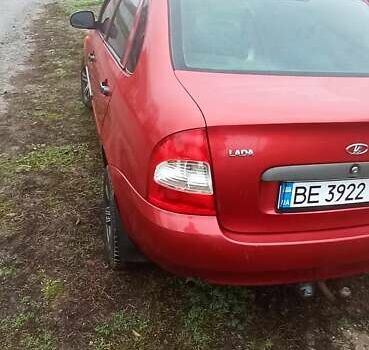 Красный ВАЗ Калина, объемом двигателя 1.6 л и пробегом 205 тыс. км за 2750 $, фото 8 на Automoto.ua