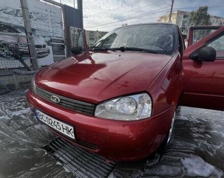 Красный ВАЗ Калина, объемом двигателя 1.6 л и пробегом 120 тыс. км за 1550 $, фото 1 на Automoto.ua