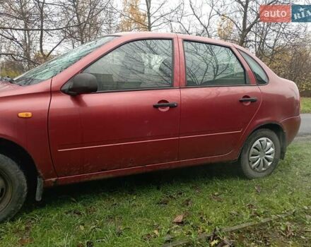 Красный ВАЗ Калина, объемом двигателя 1.6 л и пробегом 140 тыс. км за 1100 $, фото 3 на Automoto.ua