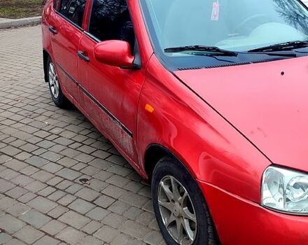 Красный ВАЗ Калина, объемом двигателя 1.6 л и пробегом 240 тыс. км за 1500 $, фото 1 на Automoto.ua