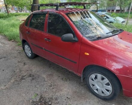 Красный ВАЗ Калина, объемом двигателя 1.6 л и пробегом 189 тыс. км за 1300 $, фото 1 на Automoto.ua