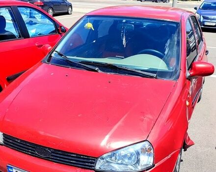 Красный ВАЗ Калина, объемом двигателя 1.6 л и пробегом 240 тыс. км за 1500 $, фото 9 на Automoto.ua