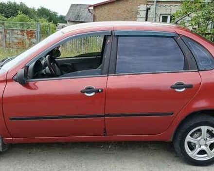 Красный ВАЗ Калина, объемом двигателя 1.6 л и пробегом 146 тыс. км за 2250 $, фото 5 на Automoto.ua