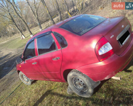 Красный ВАЗ Калина, объемом двигателя 1.6 л и пробегом 160 тыс. км за 2058 $, фото 5 на Automoto.ua