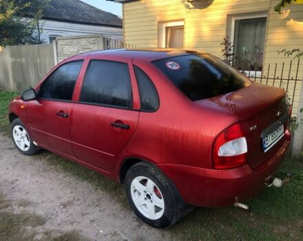 Красный ВАЗ Калина, объемом двигателя 1.6 л и пробегом 180 тыс. км за 2000 $, фото 2 на Automoto.ua