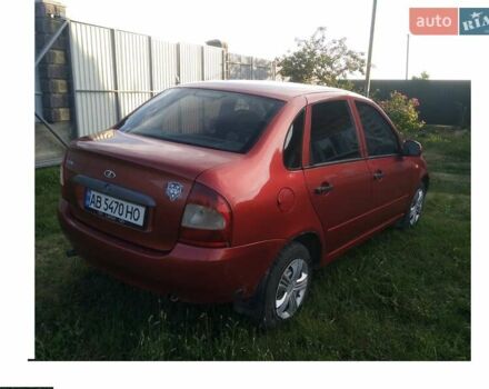 Красный ВАЗ Калина, объемом двигателя 1.6 л и пробегом 120 тыс. км за 1800 $, фото 1 на Automoto.ua