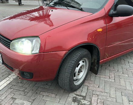 Красный ВАЗ Калина, объемом двигателя 1.6 л и пробегом 281 тыс. км за 2199 $, фото 4 на Automoto.ua