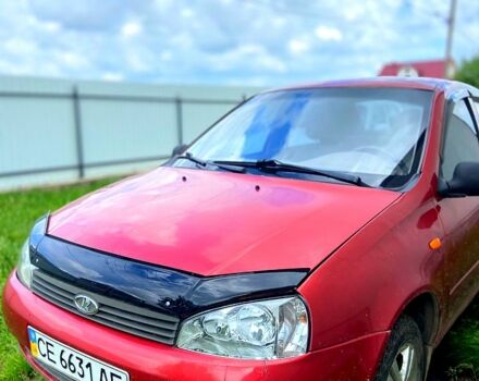 Красный ВАЗ Kalina, объемом двигателя 1.6 л и пробегом 130 тыс. км за 1300 $, фото 6 на Automoto.ua