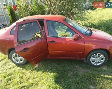 Красный ВАЗ Калина, объемом двигателя 1.6 л и пробегом 120 тыс. км за 1800 $, фото 16 на Automoto.ua