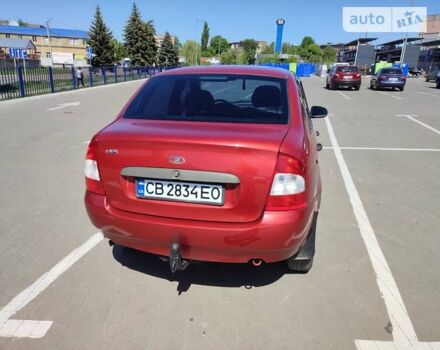 Красный ВАЗ Калина, объемом двигателя 1.6 л и пробегом 127 тыс. км за 2200 $, фото 3 на Automoto.ua