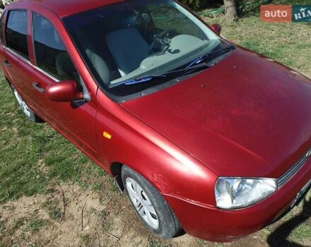 Красный ВАЗ Калина, объемом двигателя 1.6 л и пробегом 120 тыс. км за 1800 $, фото 2 на Automoto.ua