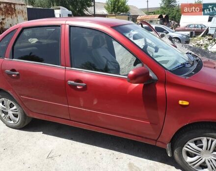 Красный ВАЗ Калина, объемом двигателя 1.6 л и пробегом 120 тыс. км за 1800 $, фото 4 на Automoto.ua