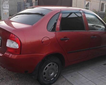 Красный ВАЗ Калина, объемом двигателя 1.6 л и пробегом 236 тыс. км за 2200 $, фото 2 на Automoto.ua