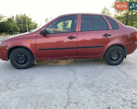 Красный ВАЗ Калина, объемом двигателя 1.6 л и пробегом 145 тыс. км за 2200 $, фото 15 на Automoto.ua