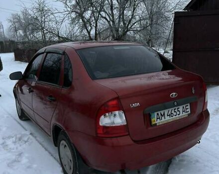 Красный ВАЗ Калина, объемом двигателя 1.6 л и пробегом 168 тыс. км за 3500 $, фото 3 на Automoto.ua