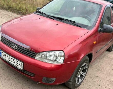 Красный ВАЗ Калина, объемом двигателя 1.6 л и пробегом 176 тыс. км за 1932 $, фото 1 на Automoto.ua