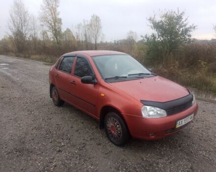 Красный ВАЗ Калина, объемом двигателя 1.6 л и пробегом 120 тыс. км за 2188 $, фото 1 на Automoto.ua