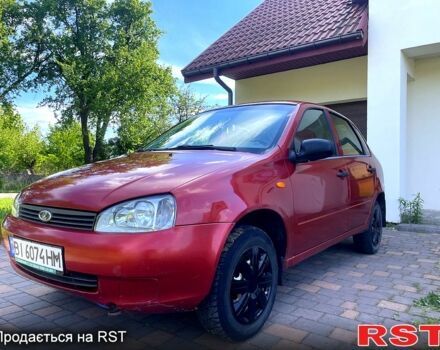 Червоний ВАЗ Kalina, об'ємом двигуна 1.6 л та пробігом 142 тис. км за 2100 $, фото 2 на Automoto.ua