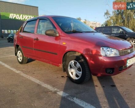 Красный ВАЗ Калина, объемом двигателя 1.6 л и пробегом 130 тыс. км за 2000 $, фото 19 на Automoto.ua
