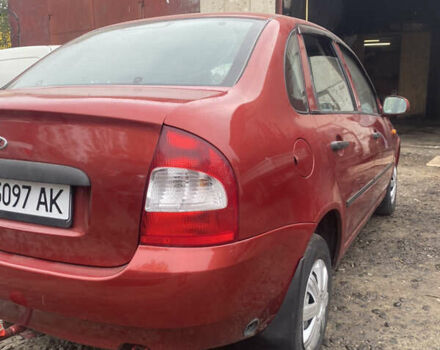 Красный ВАЗ Калина, объемом двигателя 1.6 л и пробегом 140 тыс. км за 1250 $, фото 3 на Automoto.ua