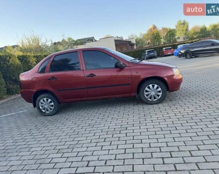 Красный ВАЗ Калина, объемом двигателя 1.6 л и пробегом 170 тыс. км за 1490 $, фото 3 на Automoto.ua